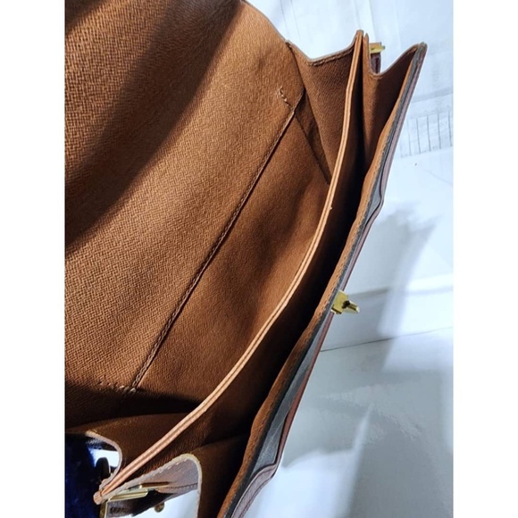 Authentic Louis Vuitton Vintage Raspail Monogram Shoulder bag Brown - Picture 15 of 16